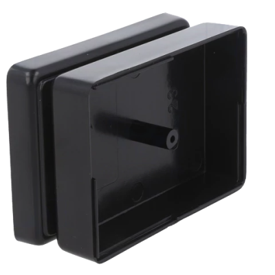 Caixa plástica X: 59mm  Y: 84mm  Z: 30mm  ABS  preta