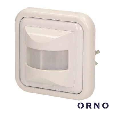 Detetor De Movimento Pir P/ Encastrar Branco 2/3 Fios ORNO