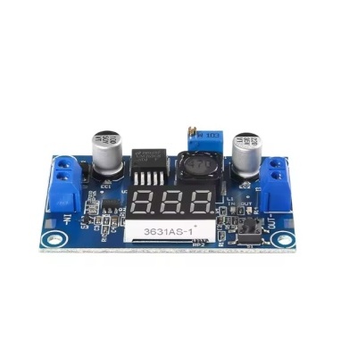 Redutor LM2596S DC de DC  3.6V-46V para 1.25V-35V ajustável fonte de alimentação