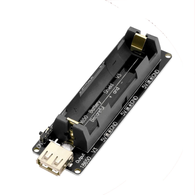 Carregador de Baterias Li-Ion 18650 porta micro USB bateria Shield incluído cabo USB