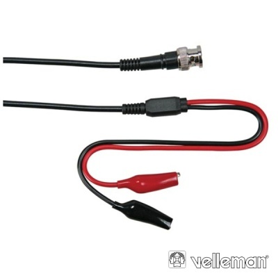 Conjunto Pontas De Prova Bnc Crocodilos VELLEMAN