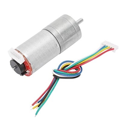 Motor de engrenagens DC 6 V com codificador  (50RPM)