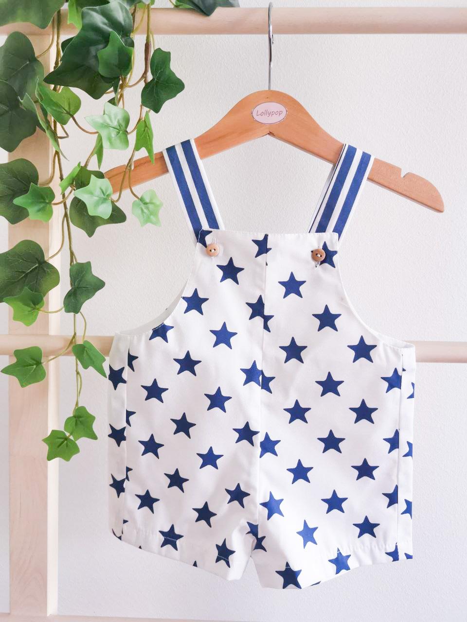 Calção "Estrelas Azuis"