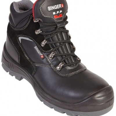 BOTA DE PROTEÇÃO EM FLOR DE COURO ALTOS3 SRC. FOGGIA - SINGER SAFETY