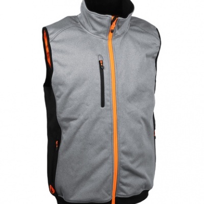 GILGA GILGAM  COLETE SOFTSHELL. 96% POLIÉSTER E 4% ELASTANO, 300G/M².