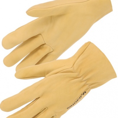 50GHB LUVA DE COURO REPELENTE DE AGUA COR BEGE