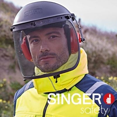 HG925N  KIT DE PROTEÇÃO FACIAL. VISEIRA + CANCELAMENTO DE RUÍDO 27,6 DB