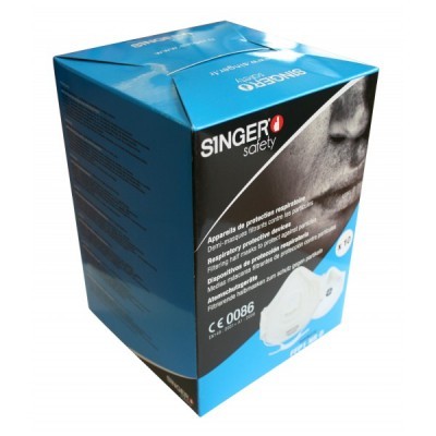 Máscara com válvula FFP1 NR D. AUUM21V Singer