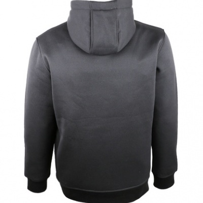 Sweatshirt forro polar Preta 350 g/m2 - SAMY
