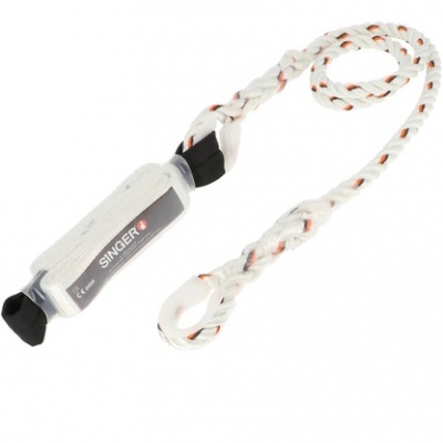 Longe de conexão com/sem absorvedor de energia, comprimento de 1,00 ou 1,50 M.