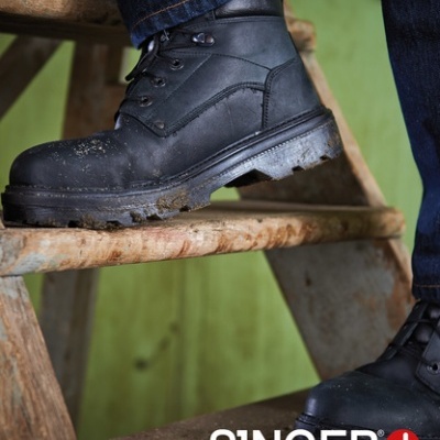 BOTA ALTA DE COURO DE FLOR. S3 SRC - SANGER SAFETY (IMOLA ) BOTA ALTA DE COURO DE FLOR. S3 SRC - SANGER SAFETY (IMOLA )