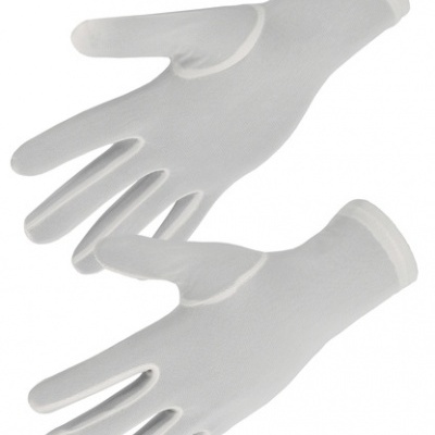 NY100 - CORTE DE LUVA DE NYLON BRANCO COSTURADO. LAYOUT DA CIDADE.