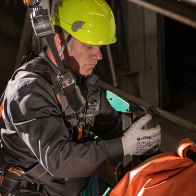 ARALUX  PARADA DE QUEDA COM RECALL AUTOMÁTICO COM ALÇA PLYESTER RETRÁTIL. 2.00 M.