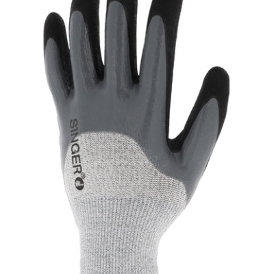 Luvas Corte D. Fibras PEAD. Palma com nitrilo - Singer Safety (PHD557ICE)