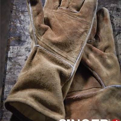 51SOUD LUVA SOLDADURA TIPO A 35 CM