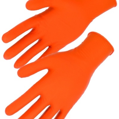 Luva nitrilo - 100 Luvas ( caixa dispensadora). SINGER SAFETY (AUU7000)