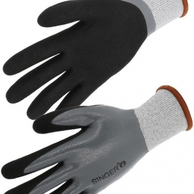 Luva HDPE duplo banho de nitrilo PHD557 - Anti-corte D