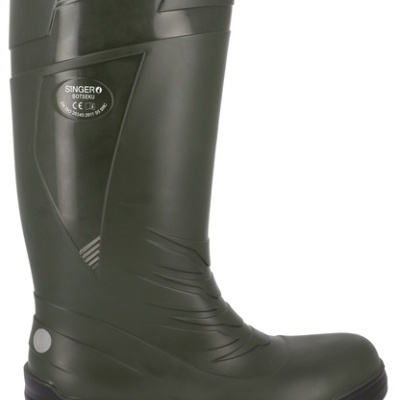 Galocha de segurança - Com biqueira Antiperfuração - SINGER SAFETY (BOTSEKU)