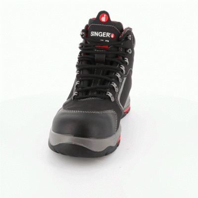 BOTA DE COURO ALTOS NUBUCK. S3 HRO SRC -SINGER SAFETY (MILAN)