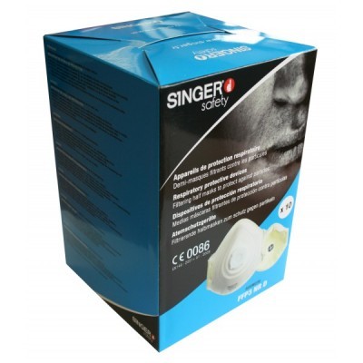 Máscara com válvula FFP3 NR D. AUUM23V Singer