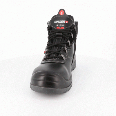 BOTA DE PROTEÇÃO EM FLOR DE COURO ALTOS3 SRC. FOGGIA - SINGER SAFETY