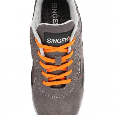 BOCA  SAPATOS DE VELUDO DE CROSTA DE COURO BAIXO. S1P SRC