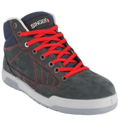 BARYO SAPATOS ALTOS TIPO CORRIDA, COURO NUBUCK. S3 SRC