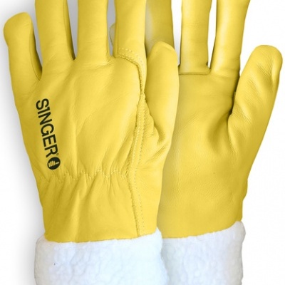 FJORD LUVA DE PROTEÇÃO DE COURO FRIAS ACOLCHOADAS PARA FRIO