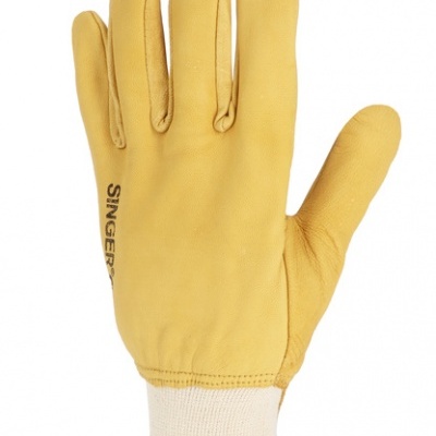CHV114/CHV114HB LUVA DE PROTEÇÃO DE COURO COR NATURAL E COR BEGE