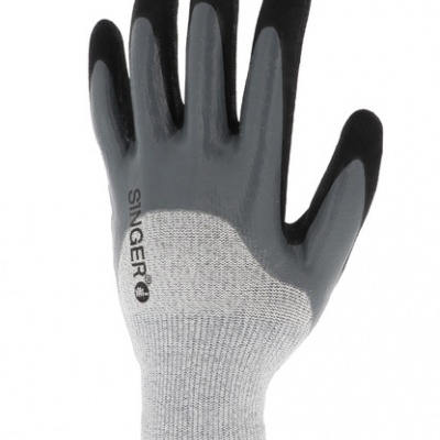 Luva HDPE duplo banho nitrilo PHD534 - Anti-corte D