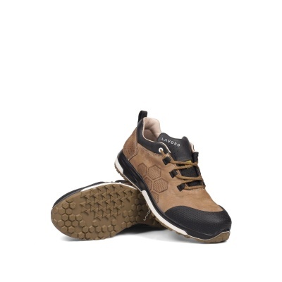 SAPATO DE SEGURANÇA ( YODA TAUPE/BLUE FL) - LAVORO