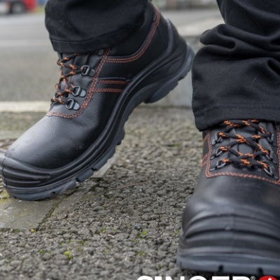 PARMA SAPATO DE COURO DE BAIXO GRÃO. S3 SRC