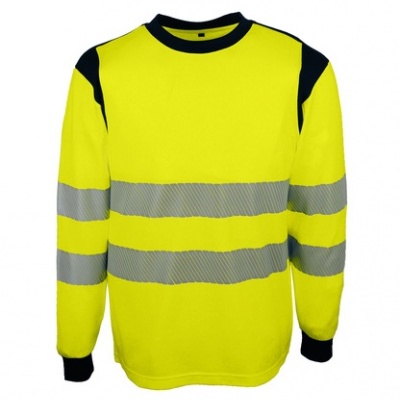 T-Shirt manga comprida Alta Visibilidade - 55% algodão, 45% poliester. 170 g/m² - SUVA / SUVO