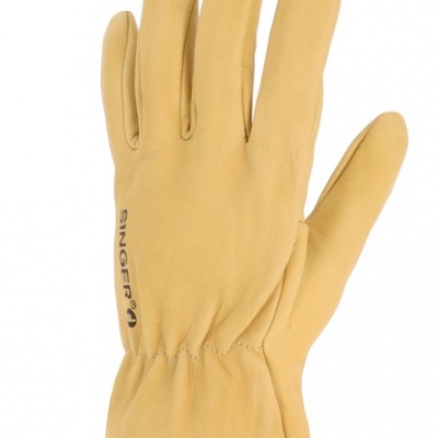 50GHB LUVA DE COURO REPELENTE DE AGUA COR BEGE