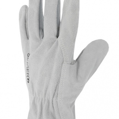 56S00 LUVA PROTETORA DE COURO FIXAÇÃO ELÁSTICA