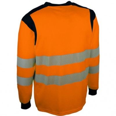T-Shirt manga comprida Alta Visibilidade - 55% algodão, 45% poliester. 170 g/m² - SUVA / SUVO