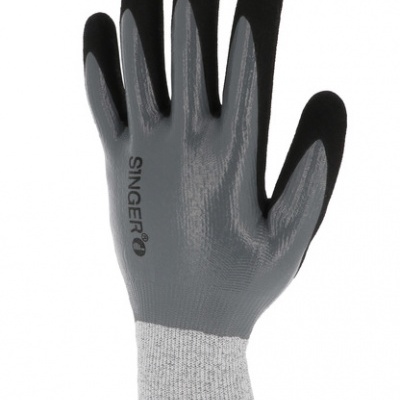 Luva HDPE duplo banho de nitrilo PHD557 - Anti-corte D