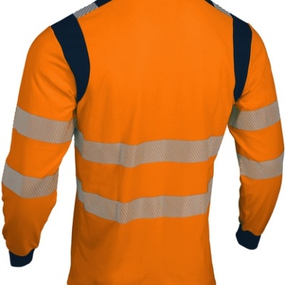 T-shirt de manga comprida de alta visibilidade. Proteção contra os UV - Siger Safety (TUVO)