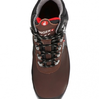 BOTA DE PROTEÇÃO DE COURO ALTO S3 SRC(ASTRO )- SINGER SAFETY.