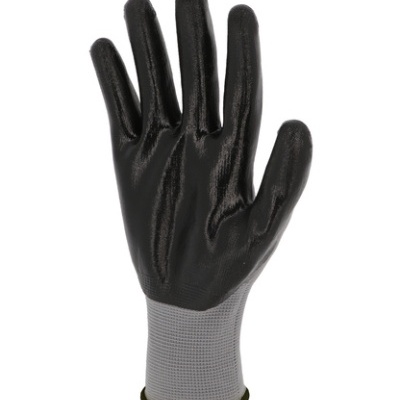 Luvas de Poliéster 3/4 recoberto com nitrilo. Calibre 13 - SINGER SAFETY (ER137NIB)