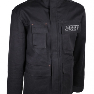 VADONG  Casaco de trabalho de proteção multiriscos com retardante de chama