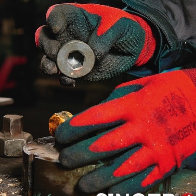 Luva de PVC-C.F.T. NYMR15D