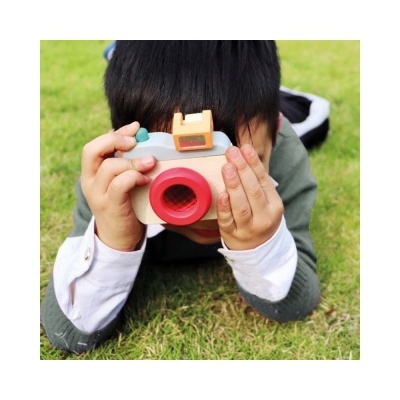 Máquina Fotográfica de Madeira