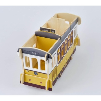 Puzzles 3D em madeira Pencil Box - Elétrico 28 Lisboa Puzzles 3D em madeira Pencil Box - Elétrico 28 Lisboa