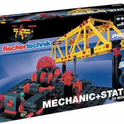 Mecânica e Estática - Set de Construção Fischertechnik