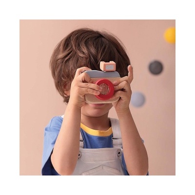 Máquina Fotográfica de Madeira