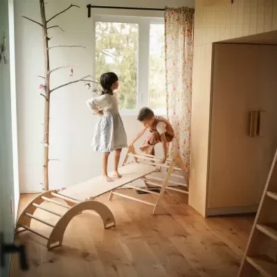 Arco de Balanço e Escalada Pikler