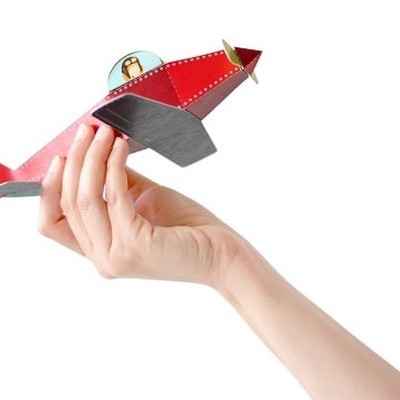 Avião - Brinquedo de Papel Avião - Brinquedo de Papel