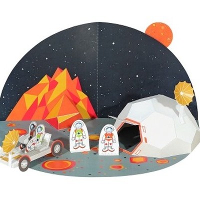 Espaço - Brinquedo de Papel Espaço - Brinquedo de Papel
