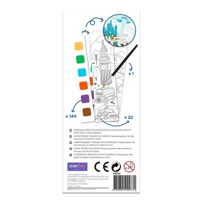 Livro de Pintura Aquarelas Viaja Pelo Mundo Livro de Pintura Aquarelas Viaja Pelo Mundo